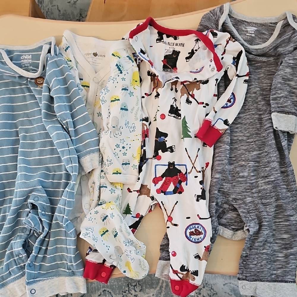 Kids One Piece Pajamas - Multicolor All 4